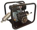 Engine operated transfer pump