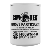 Cim-Tek Wire Mesh Fuel Filter 70081 (144 micron) 