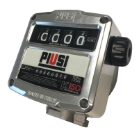 Piusi K150 Mechanical Flow Meter
